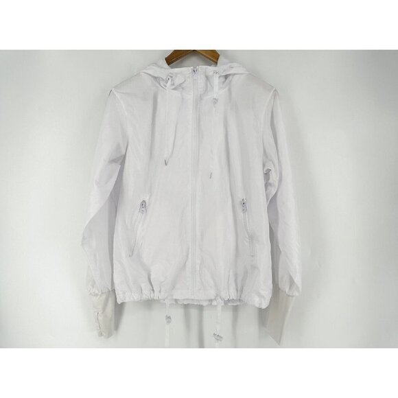 Zyia Bomber Jacket White Packable Women’s S Read - Picture 2 of 11
